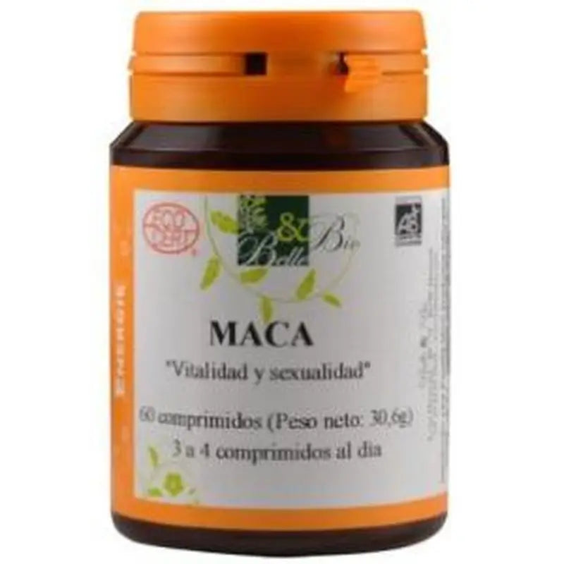 Mca-Belle-Bio Organic Maca 200 Tablets