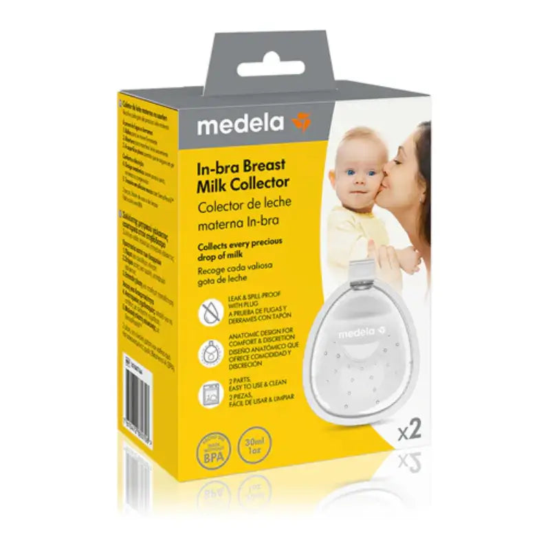 Medela Inbra Breast Milk Collector, 2-pack
