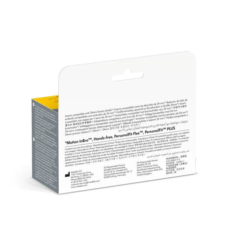 Medela Funnel Reducer Inserts 15, 18 and 21 mm