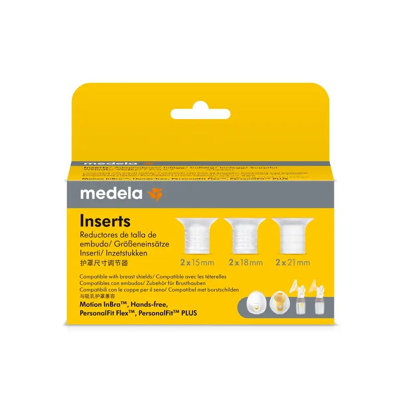 Medela Funnel Reducer Inserts 15, 18 and 21 mm