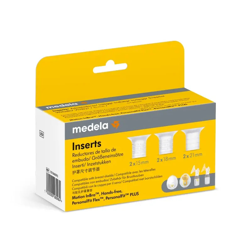 Medela Funnel Reducer Inserts 15, 18 and 21 mm