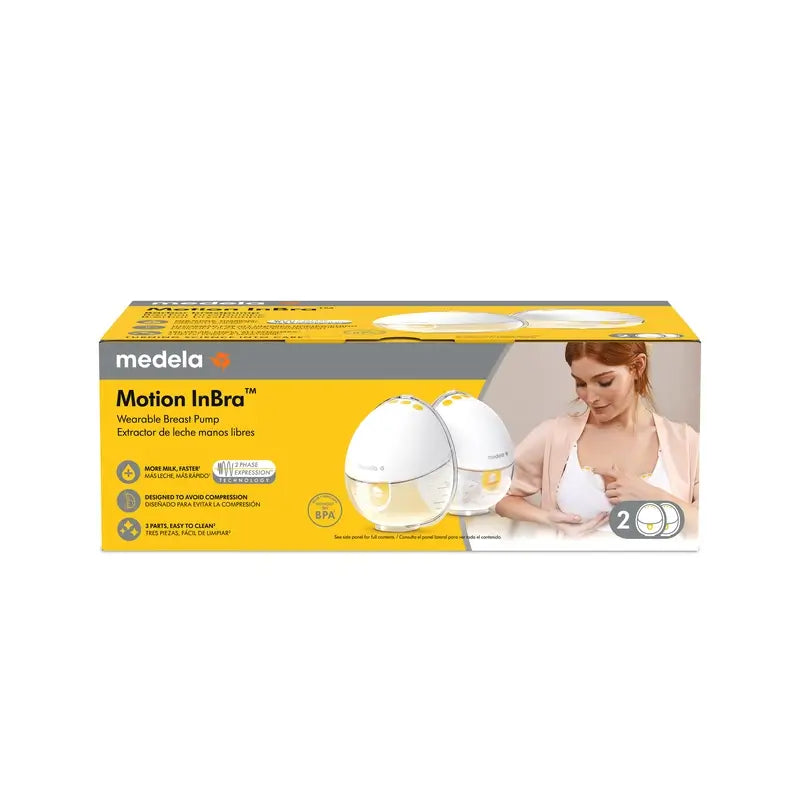 Medela Motion Inbra Double Cordless Hands-Free Breast Pump