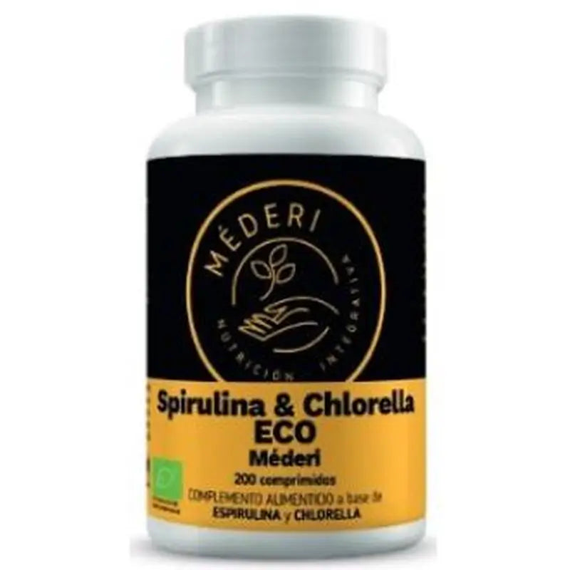Mederi Integrative Nutrition Spirulina-Chlorella Eco 200Comp.