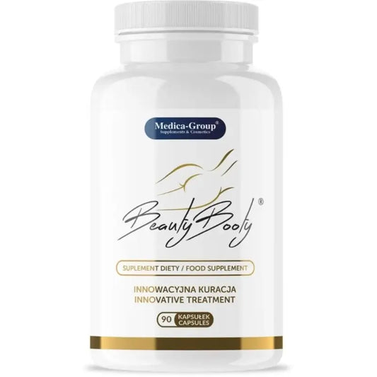 Medica Group Beautybooty Natural Food Supplement For Buttock Firming And Skin Care , 90 capsules