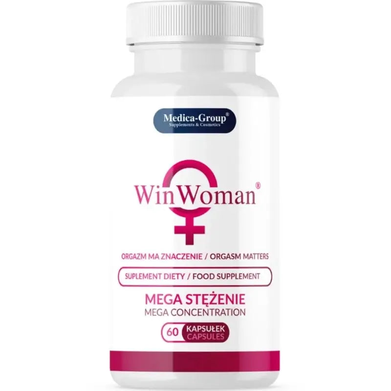 Medica Group Winwoman Natural Capsules To Enhance Female Vitality And Intimate Well-being , 60 capsules