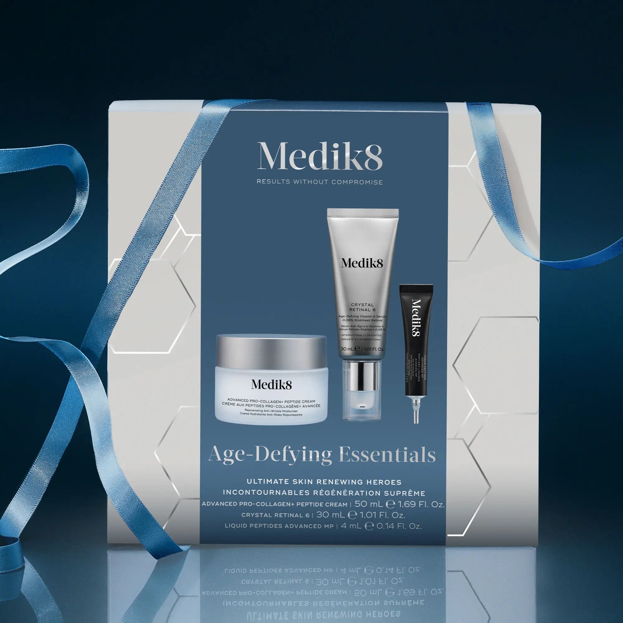 Medik8 Age-Defying Essentials Pack: Peptides, Retinal 6 and LPA