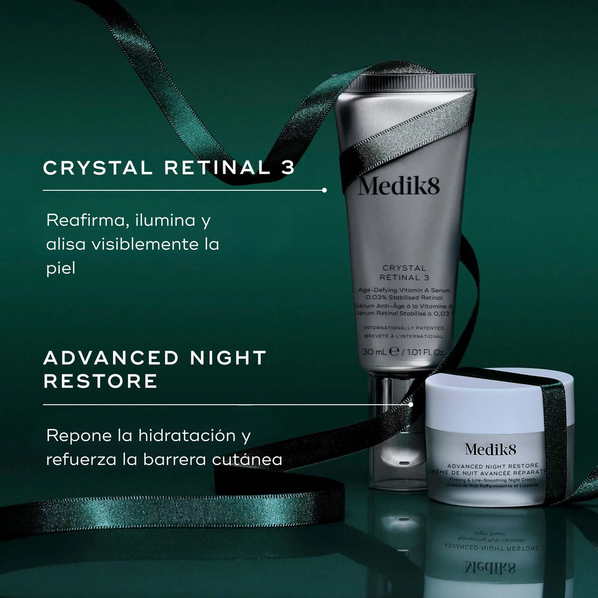 Medik8 Nighttime Nourish Pack Retinal 3 and Night Cream