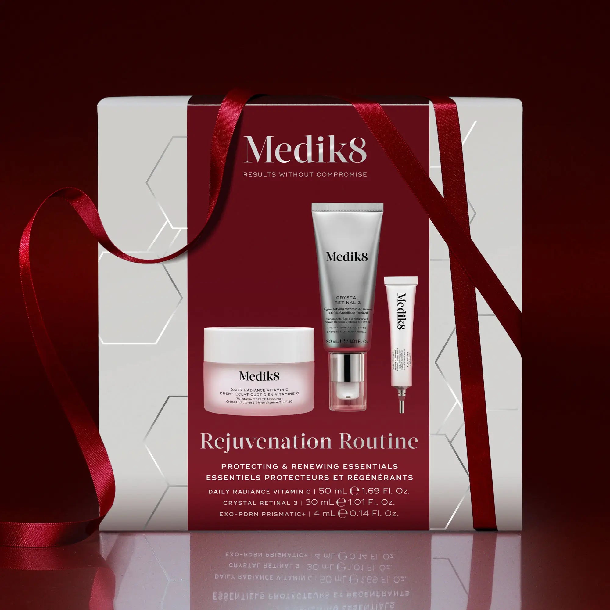 Medik8 Rejuvenation Routine Pack: Vitamin C, Retinal 3 and Exo-PDRN