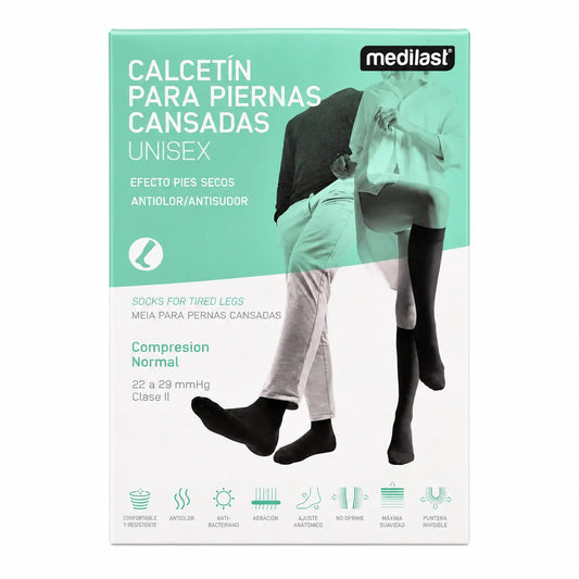 Medilast Socks 300 Black Medium