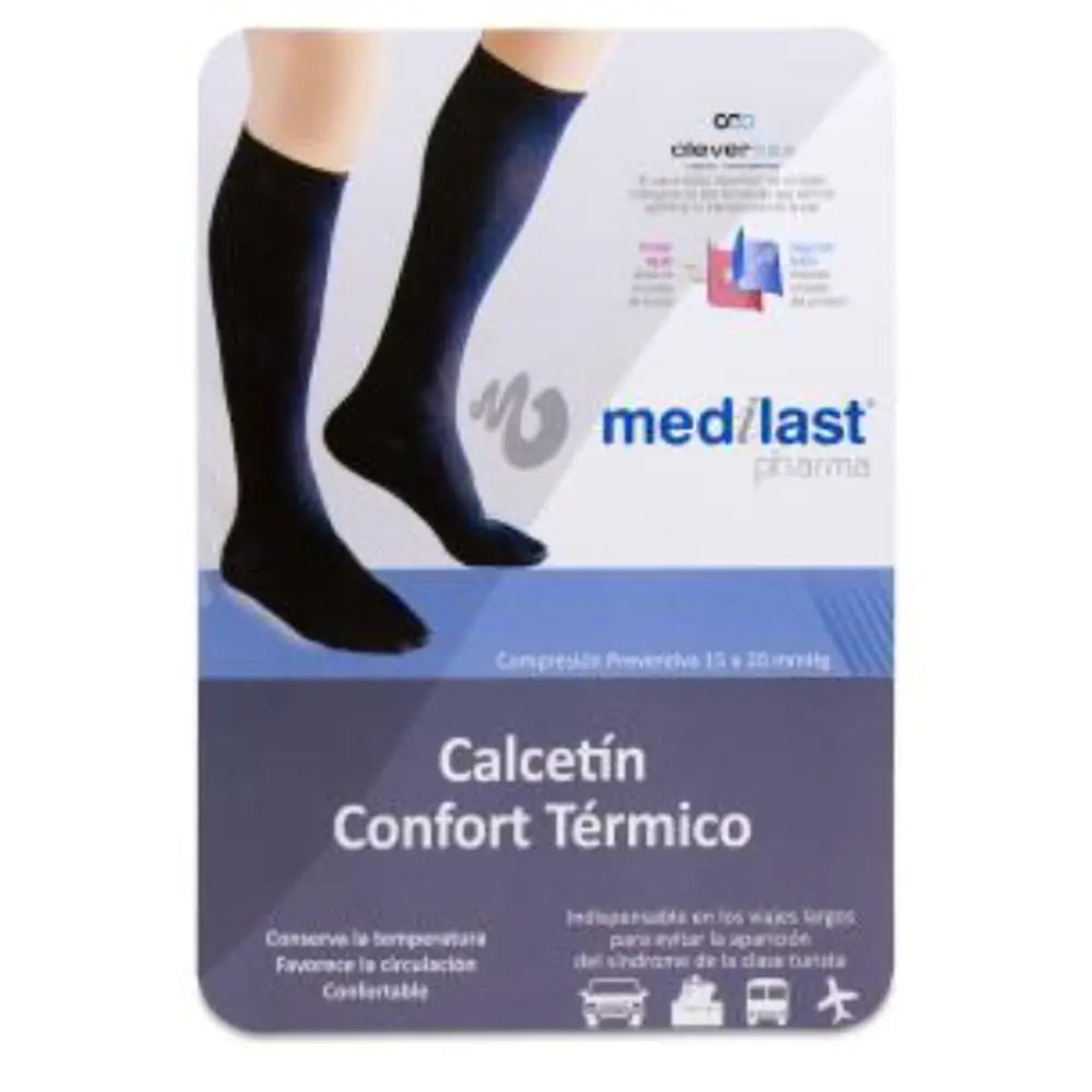 Medilast Comfort Socks Brown T/Extra Large
