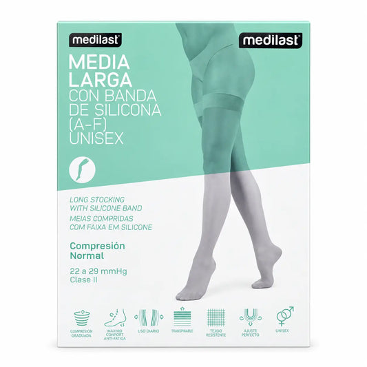 Medilast Long Stocking Black Blond Eg R110