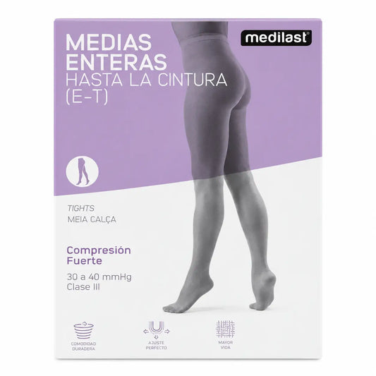 Medilast Strong Comp Pantyhose Black T/3