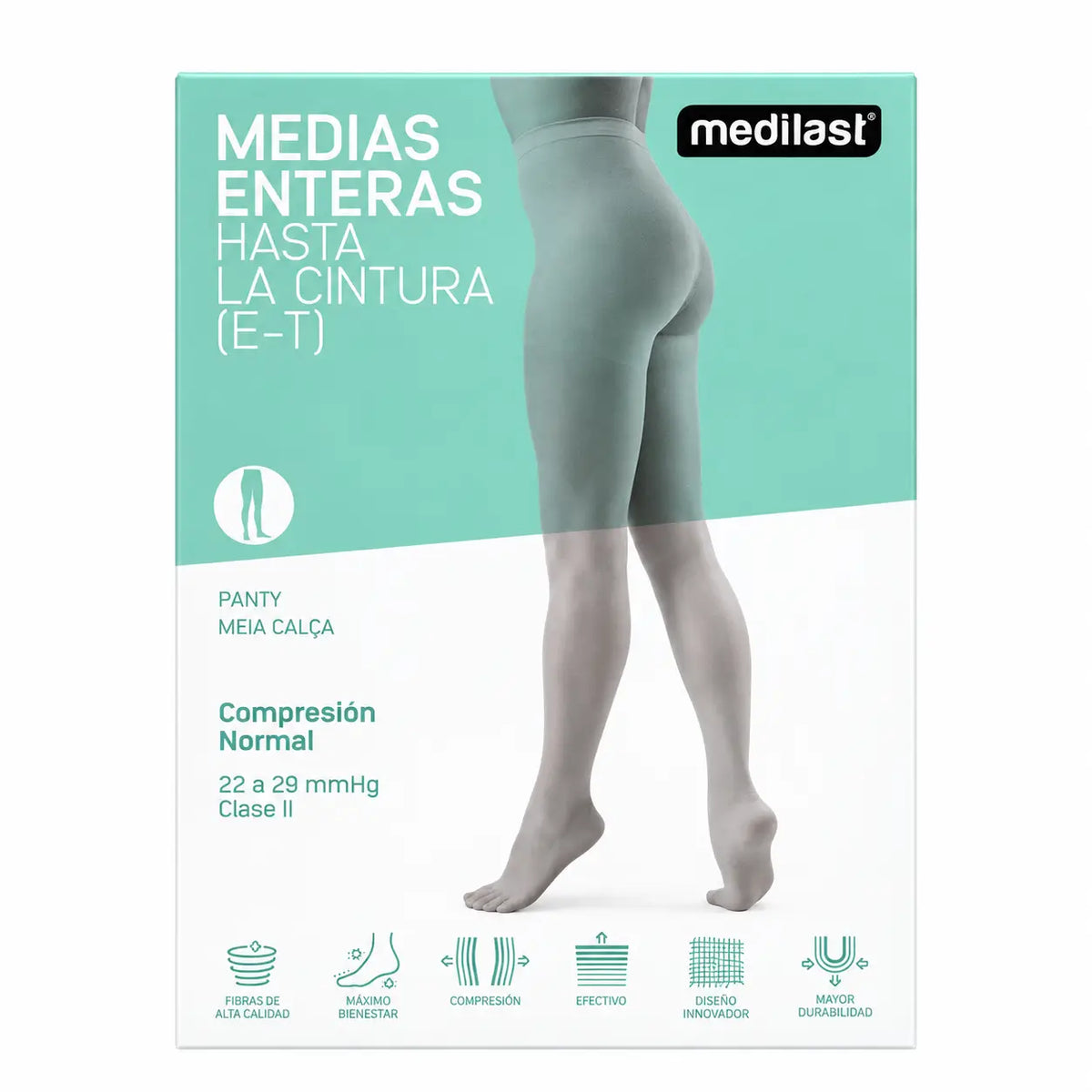 Medilast Panty Normal R/101 T/Small Black