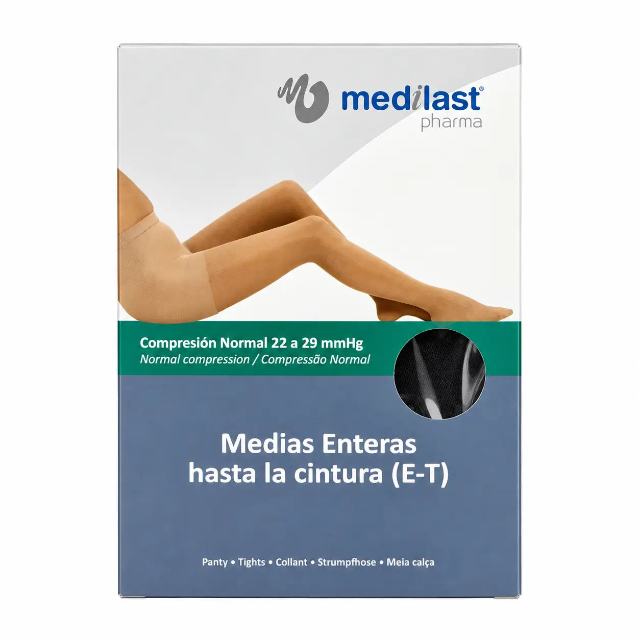 Medilast Pantyhose Normal R/101 T/Ground Black