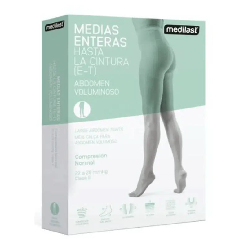 Medilast Pantyhose Norm.R/102 T/M Be