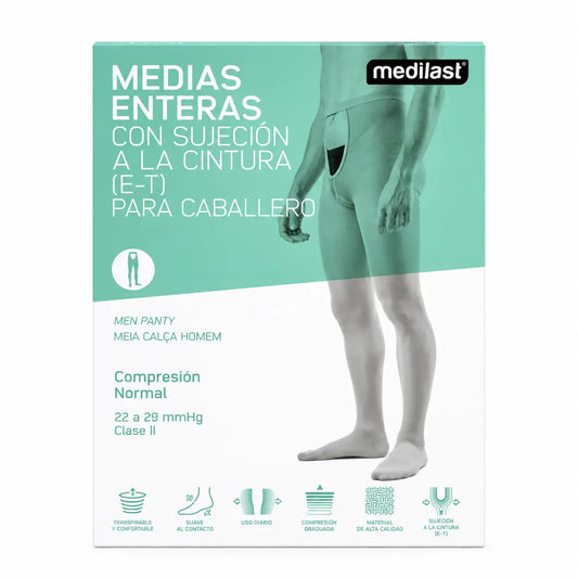 Medilast Men's Pantyhose Norm.R/701 T/G