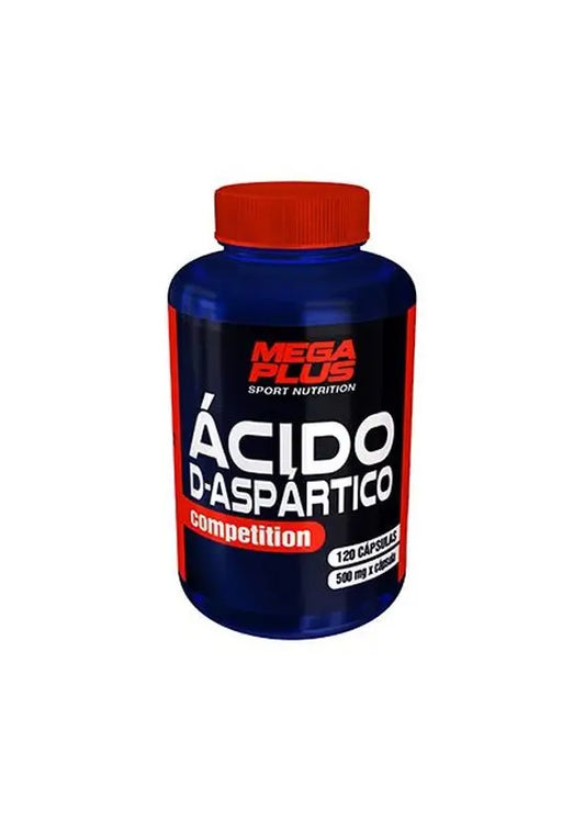 Mega Plus D-Aspartic Acid, 120 Capsules