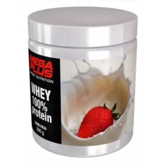 Mega Plus Whey 100% Prot Strawberry 500Gr.