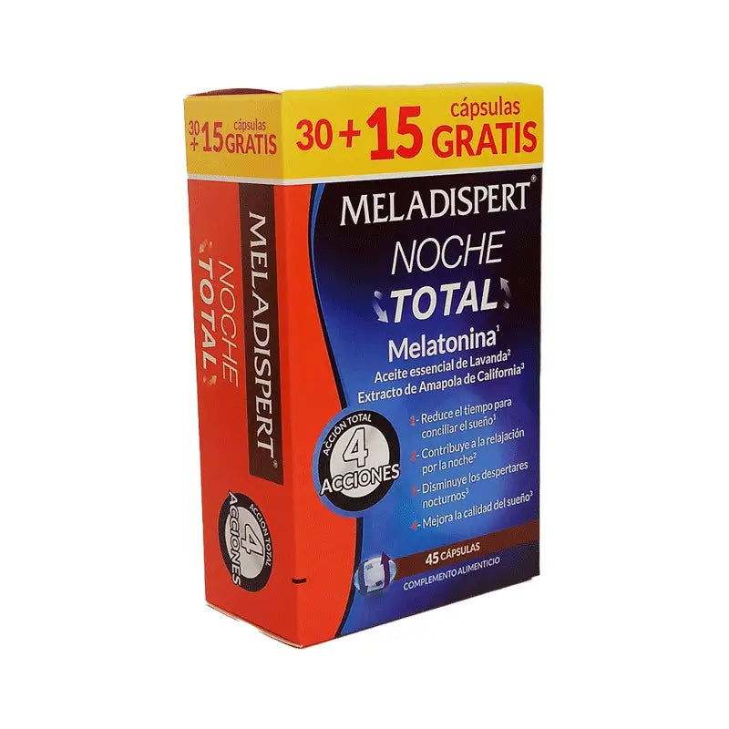 Meladispert Total Night 30+15 Capsules