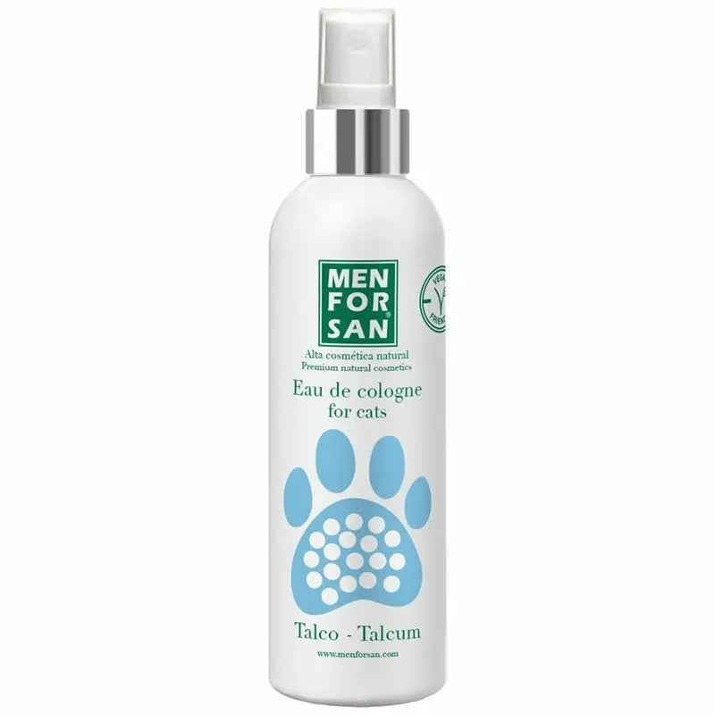 Menforsan Eau De Toilette Talcum Powder Cats, 125 ml
