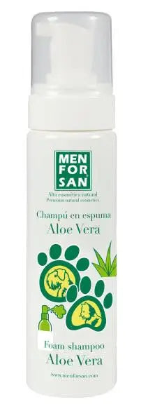 Menforsan Aloe Vera Foaming Shampoo 200 ml, for cats and dogs