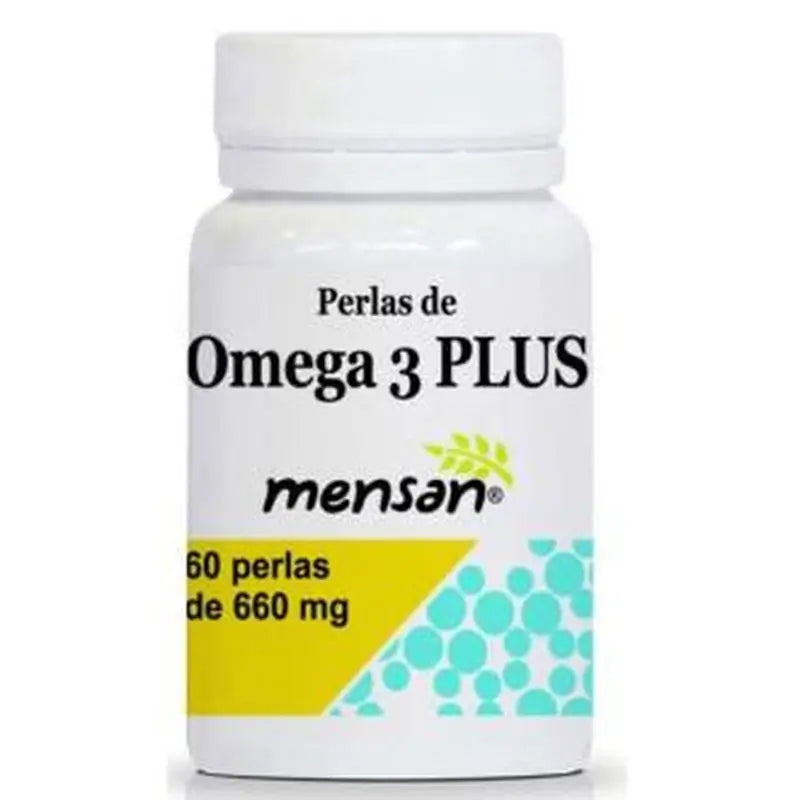 Mensan Omega 3 Plus +Dha 600Mg 60Pearls.
