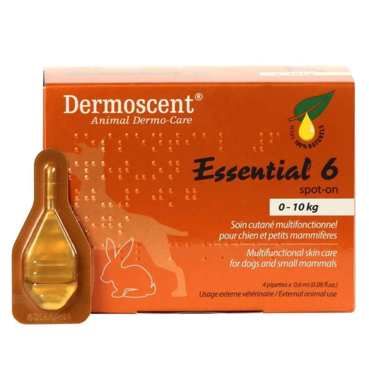 Merial Dermoscent Essencial Dogs 0-10 Kg 4 Pipettes