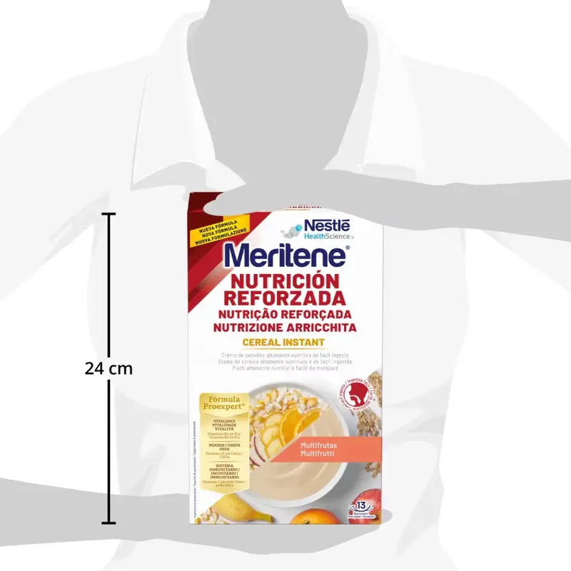Meritene Reinforced Nutrition Instant Cereal - Multifruit , 1 sachet of 520 g