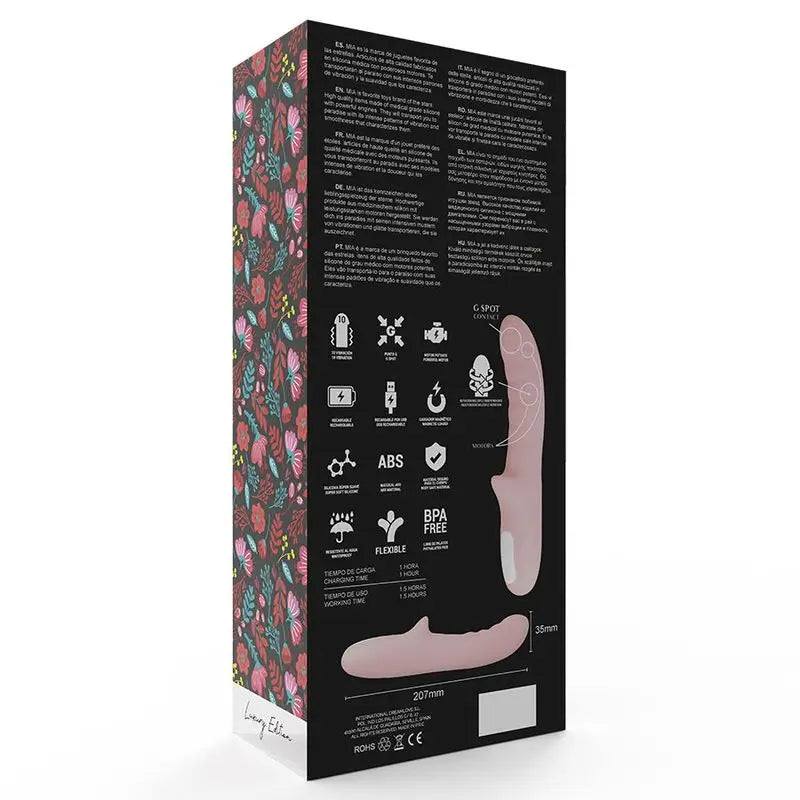 Mia Pisa Vibrator Rotator Pink