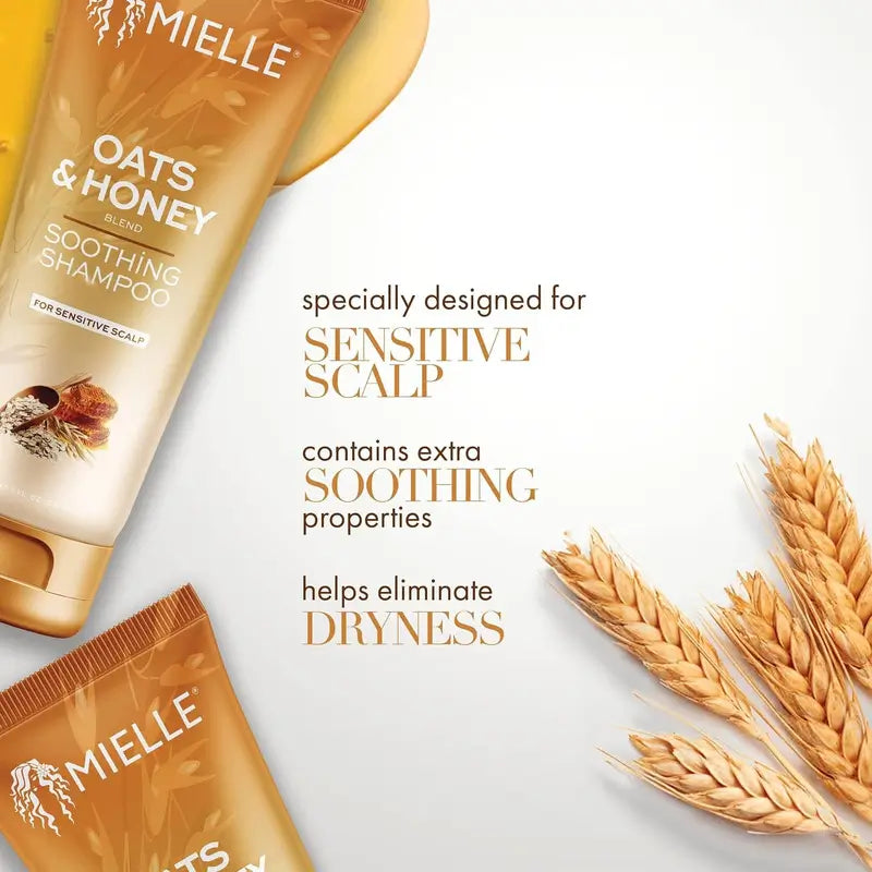 Mielle Oats Honey Soothing Shampoo 237 Ml