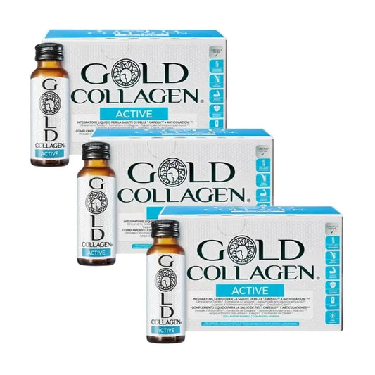 Gold Collagen Active, Pack 3 x 10 x 50 ml
