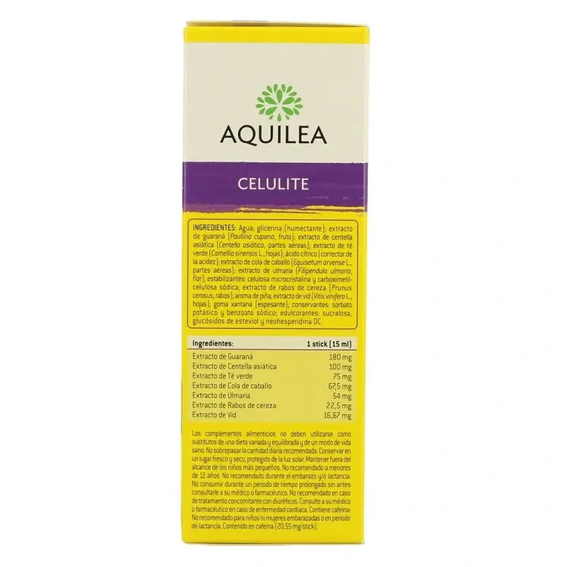 Aquilea Celulite Pineapple Flavour, 15 Soluble Sticks