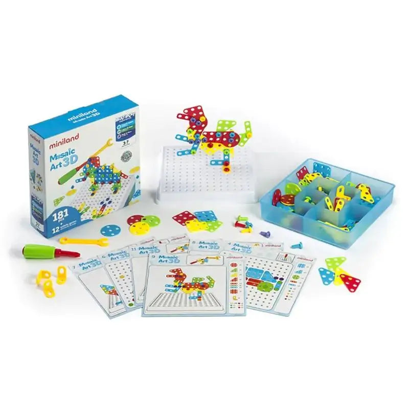 Miniland Mosaic Art 3D Construction Set