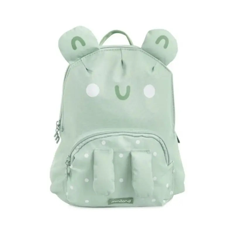 Miniland Recycled Children's Rucksack Ecothermibag Kid Frog