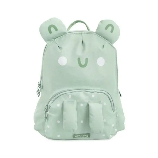 Miniland Recycled Children's Rucksack Ecothermibag Kid Frog