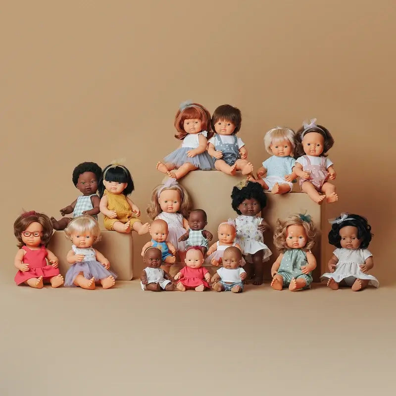 Miniland African Doll 38 Cm My Friends & Me