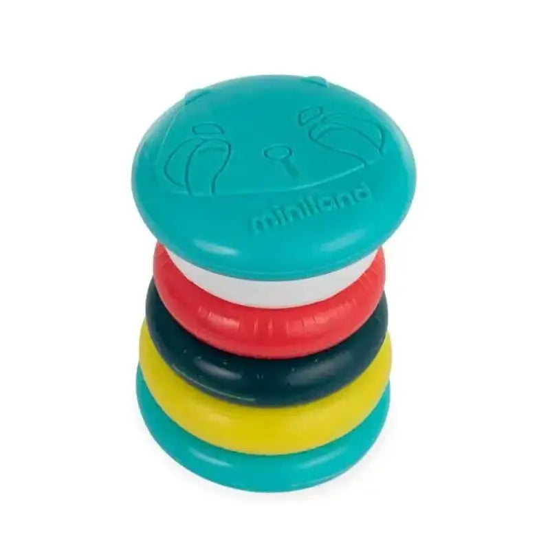 Miniland Sensory Stacking Ring Roller for Babies