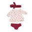 Miniland Dune Red Doll Clothes Set 38 Cm