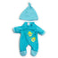 Miniland Winter Pyjama Clothes Blue For Doll 21 Cm