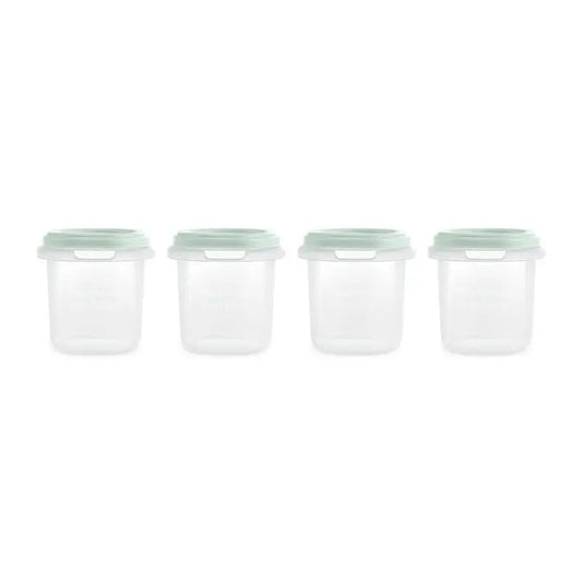 Miniland Set Of 4 Airtight Hermisized Mint 200Ml
