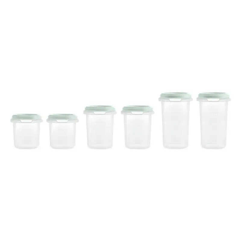 Miniland Set Of 6 Airtight Hermisized Mint