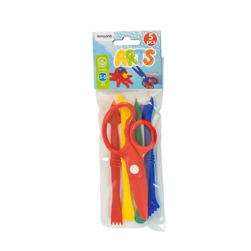 Miniland White Pasta Accessories Set 14 Cm
