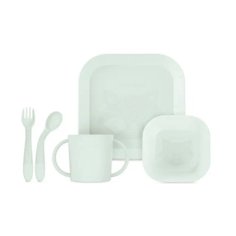 Miniland Meal Mint Square Children's Dinnerware Set