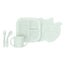 Miniland Children's Tableware Set For Blw Meal Mint