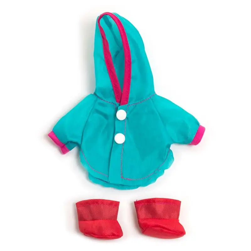 Miniland Rain Suit With Boots For Doll 21 Cm