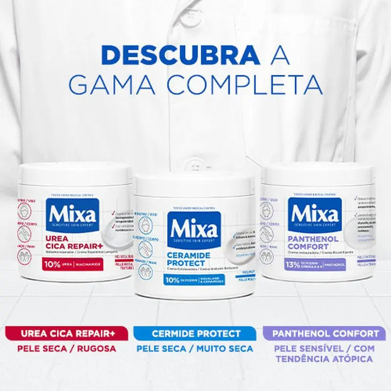 Mixa Ceramide Protect Strengthening Cream For Very Dry Skin 400Ml