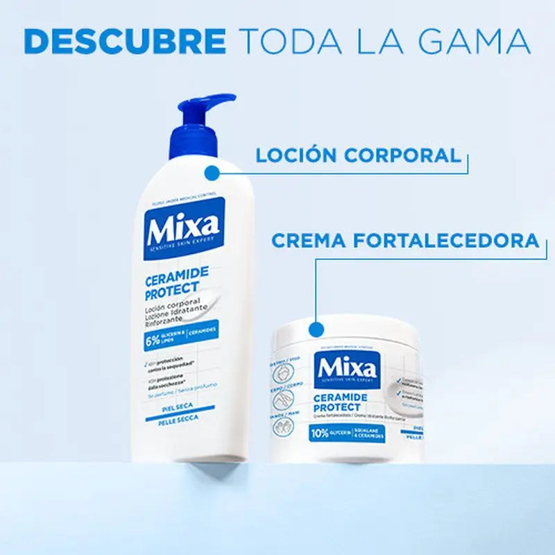 Mixa Ceramide Protect Strengthening Cream For Very Dry Skin 400Ml