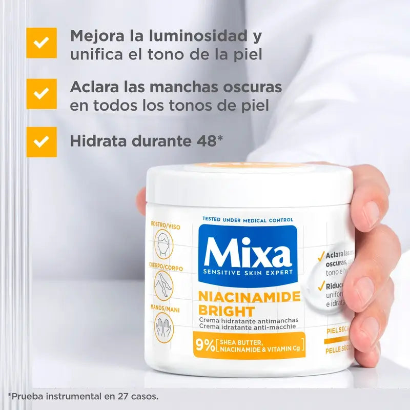 Mixa Niacinamide Stain Cream, 400 ml