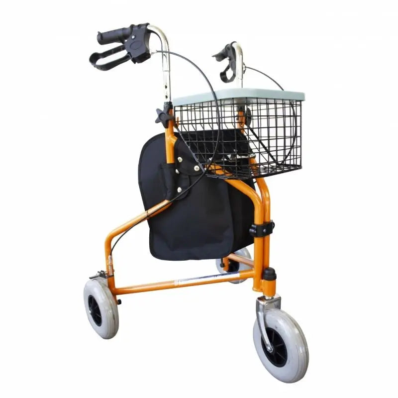 Mobiclinic Folding Walker With Brake On Handles
