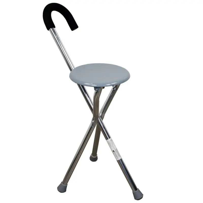 Mobiclinic Walking Stick With Folding Seat